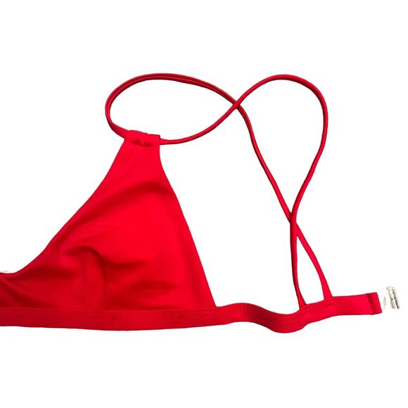 Missguided Bikini Top Red Size 2 NWT - Picture 5 of 12